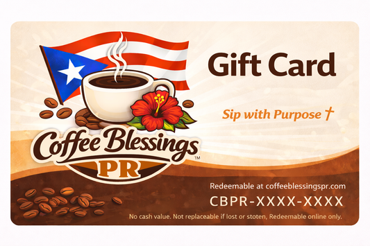 Coffee Blessings PR Digital Gift Card